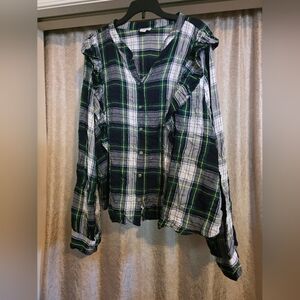J. Crew Multicolor Plaid Shirt